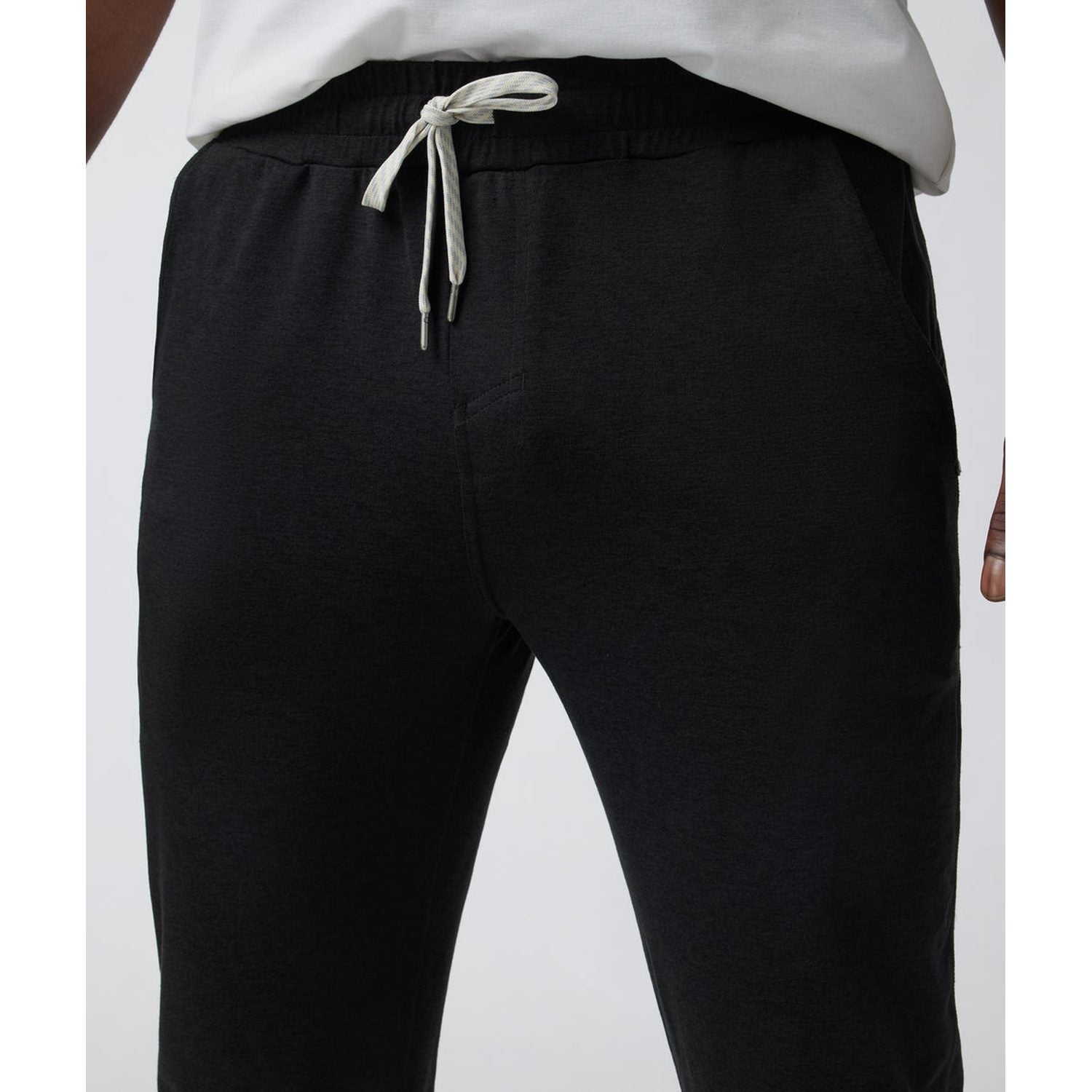 Vuori 01. MENS APPAREL - MENS PANTS - MENS PANTS LOUNGE Men's Ponto Performance Pant BLACK HEATHER