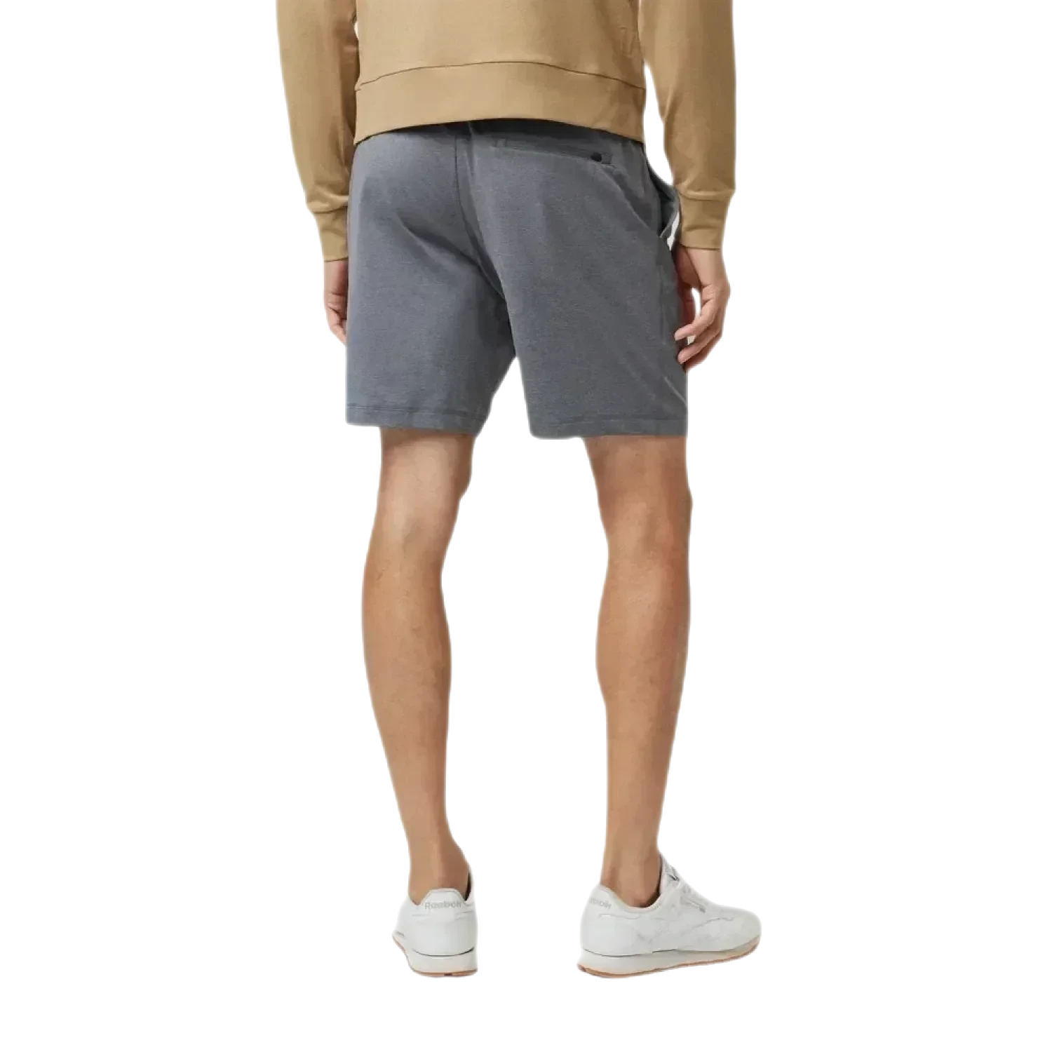 Vuori 01. MENS APPAREL - MENS SHORTS - MENS SHORTS LOUNGE Men's Ponto Short - 7.5 in HNC ZINC HEATHER