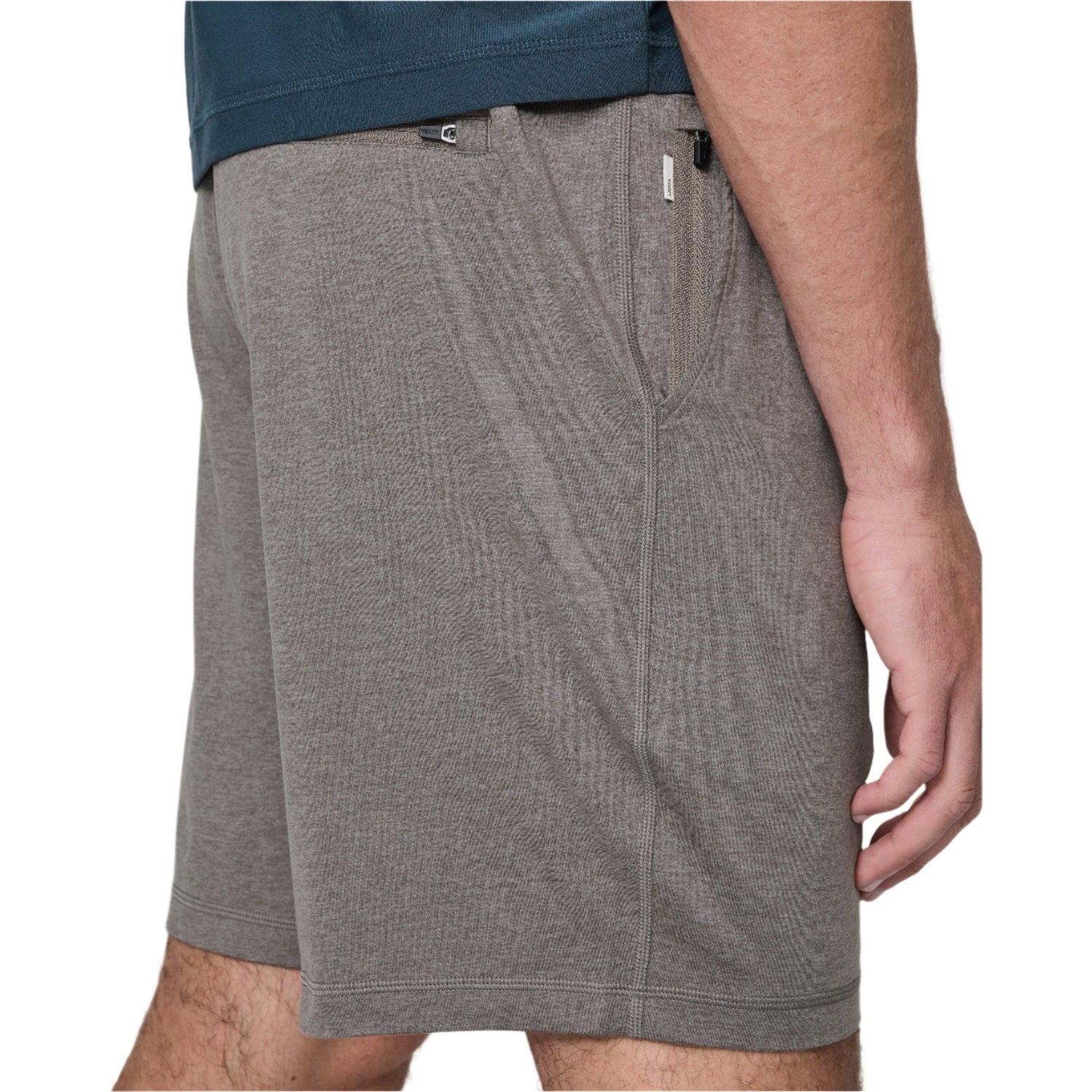 Vuori 01. MENS APPAREL - MENS SHORTS - MENS SHORTS LOUNGE Men's Ponto Short - 7.5 in HHI CHIA HEATHER