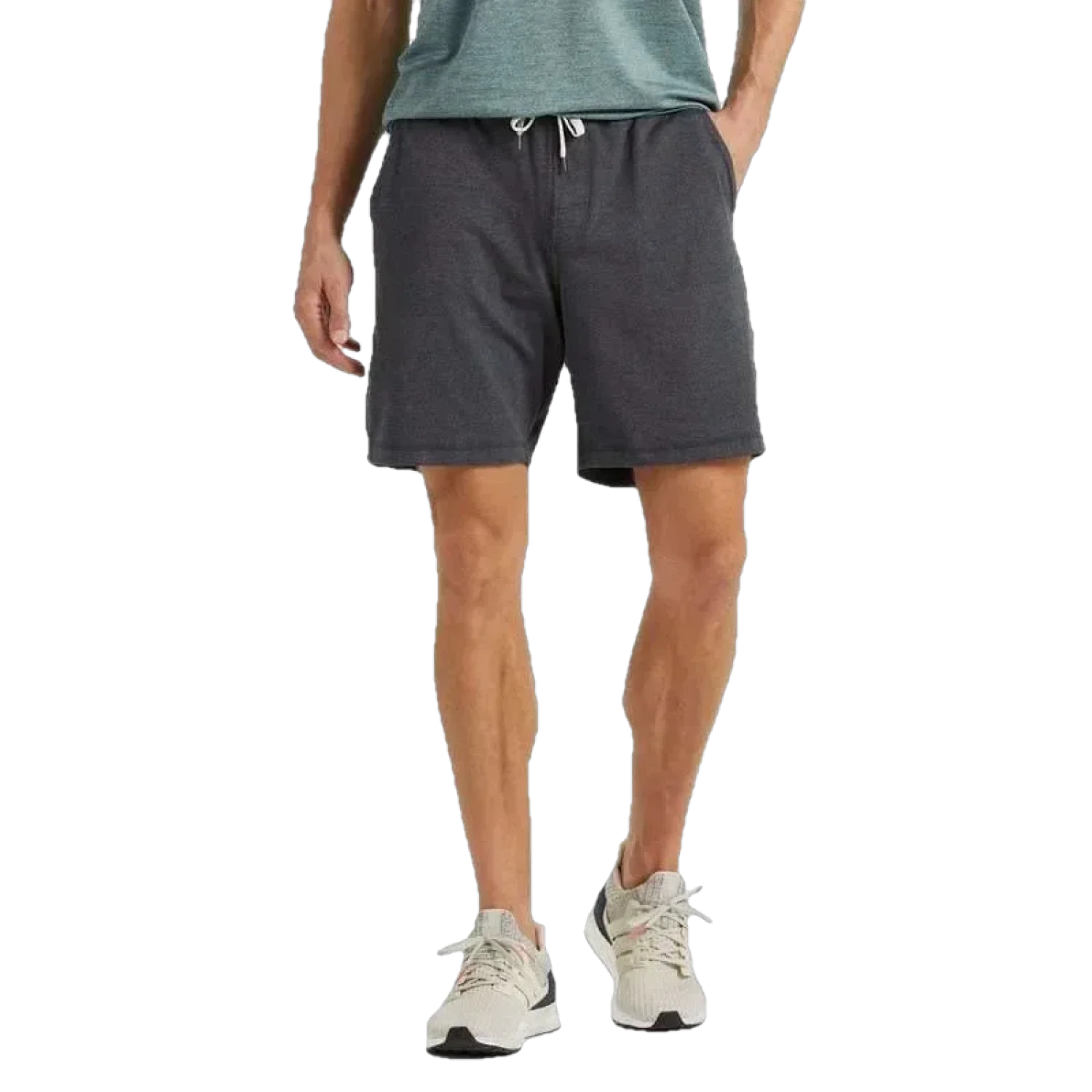 Vuori 01. MENS APPAREL - MENS SHORTS - MENS SHORTS LOUNGE Men's Ponto Short - 7.5 in CHARCOAL HEATHER