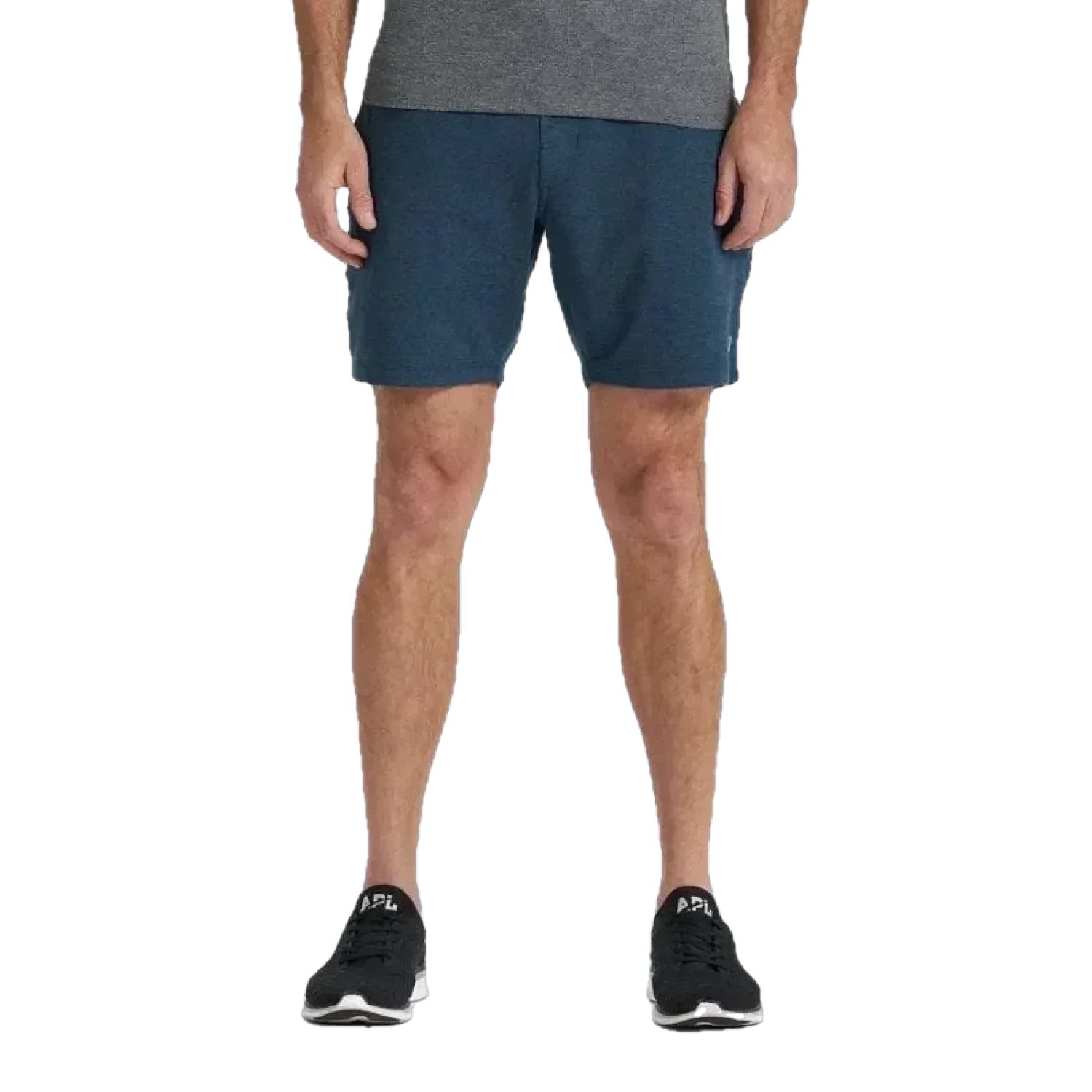 Vuori 01. MENS APPAREL - MENS SHORTS - MENS SHORTS LOUNGE Men's Ponto Short - 7.5 in INDIGO HEATHER