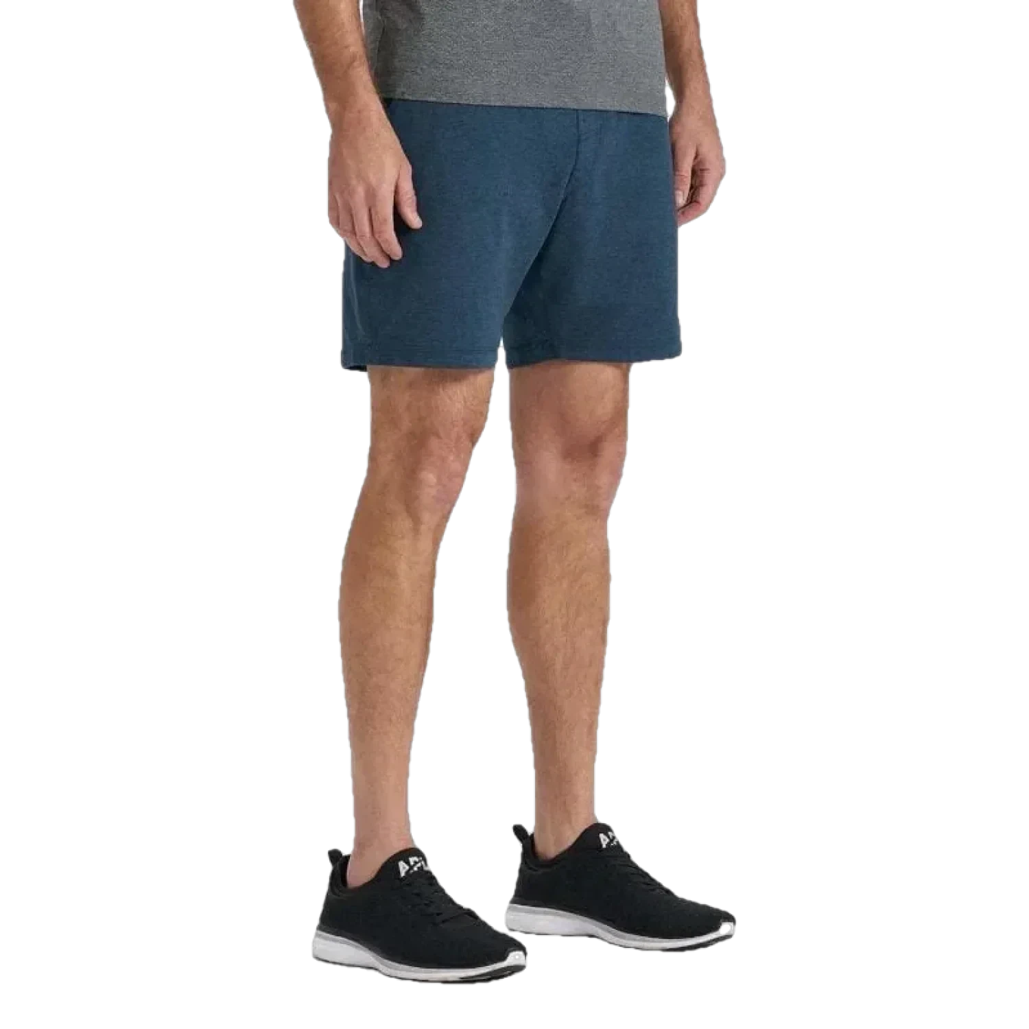 Vuori 01. MENS APPAREL - MENS SHORTS - MENS SHORTS LOUNGE Men's Ponto Short - 7.5 in INDIGO HEATHER