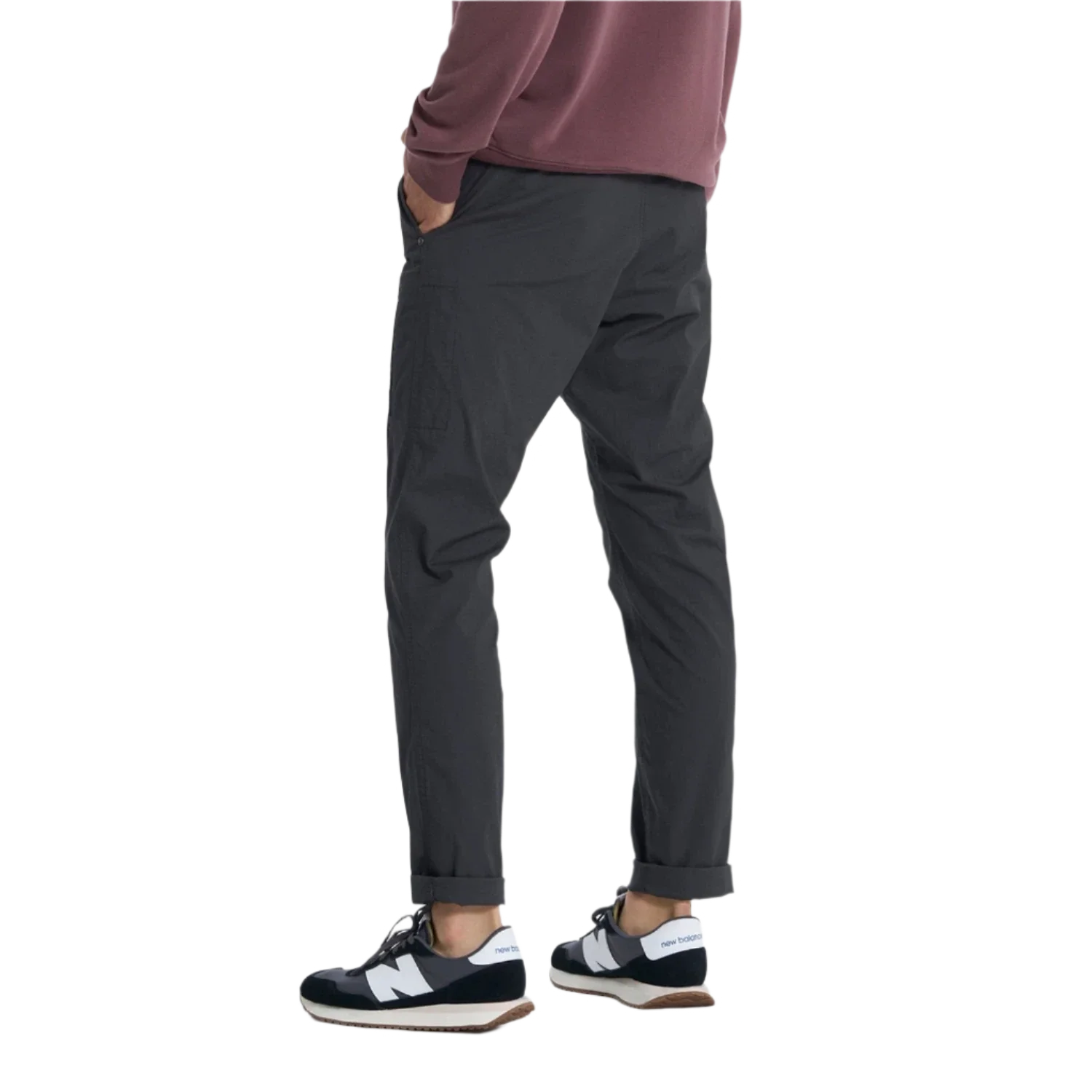 Vuori 01. MENS APPAREL - MENS PANTS - MENS PANTS CASUAL Men's Ripstop Pant CCL CHARCOAL