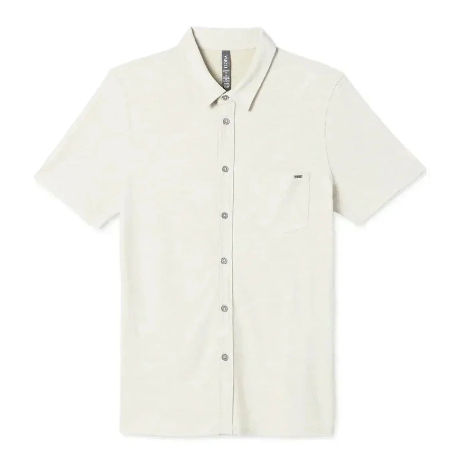 Vuori 01. MENS APPAREL - MENS SS SHIRTS - MENS SS BUTTON UP Men's Short Sleeve Ace Button Down CSW CASHEW