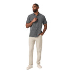 Vuori 01. MENS APPAREL - MENS SS SHIRTS - MENS SS BUTTON UP Men's Short Sleeve Bridge Button Down RDW ROOT DRAWN