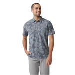 Vuori 01. MENS APPAREL - MENS SS SHIRTS - MENS SS BUTTON UP Men's Short Sleeve Bridge Button Down SVT SHIITAKE VISTA