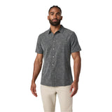 Vuori 01. MENS APPAREL - MENS SS SHIRTS - MENS SS BUTTON UP Men's Short Sleeve Bridge Button Down RDW ROOT DRAWN