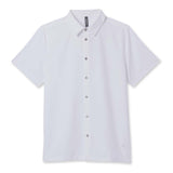 Vuori 01. MENS APPAREL - MENS SS SHIRTS - MENS SS BUTTON UP Men's Short Sleeve Manhattan Button Down WHT WHITE