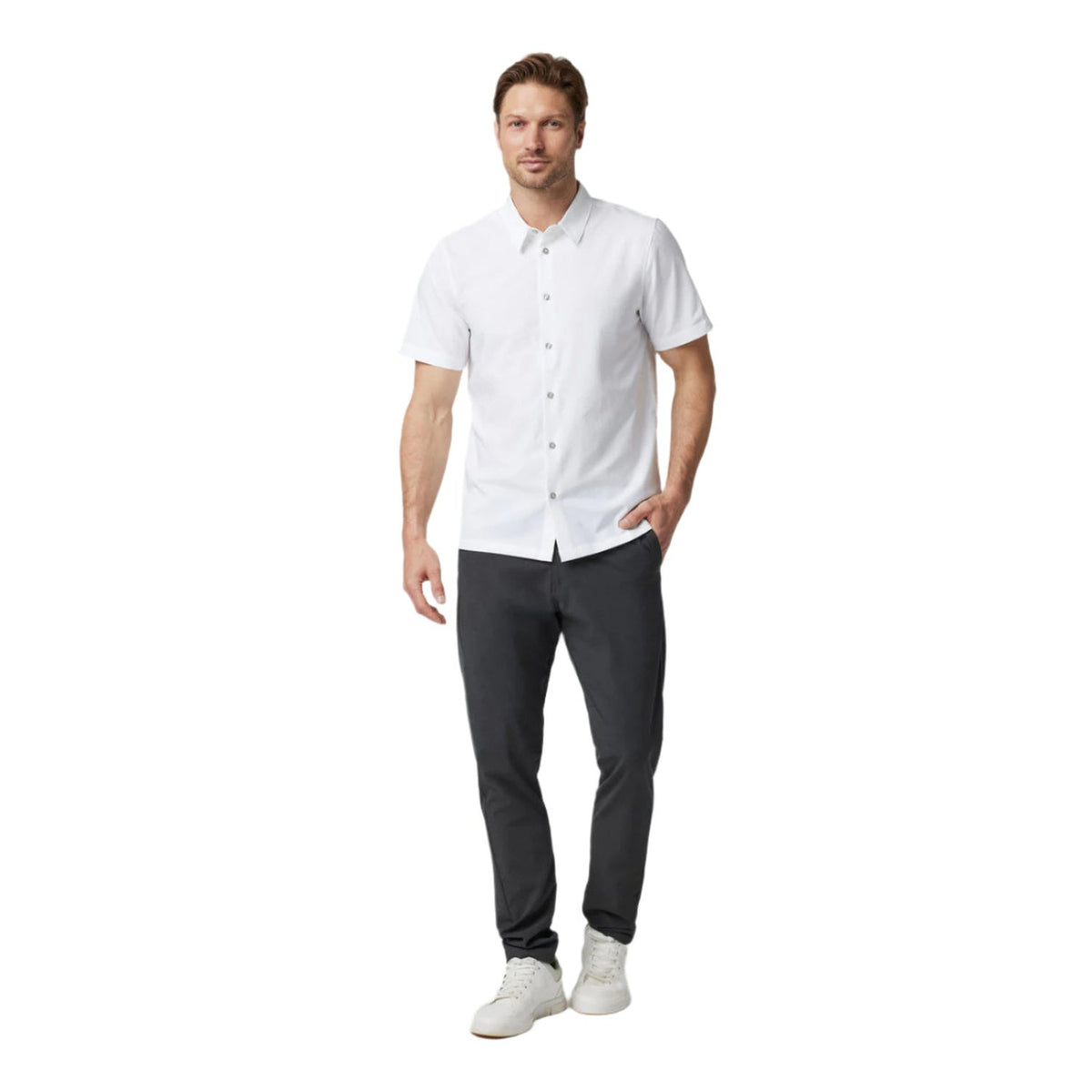 Men’s Short Sleeve Manhattan Button Down Vuori