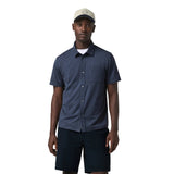 Men’s Short Sleeve Ponto Button Down Vuori - HAZ AZURE