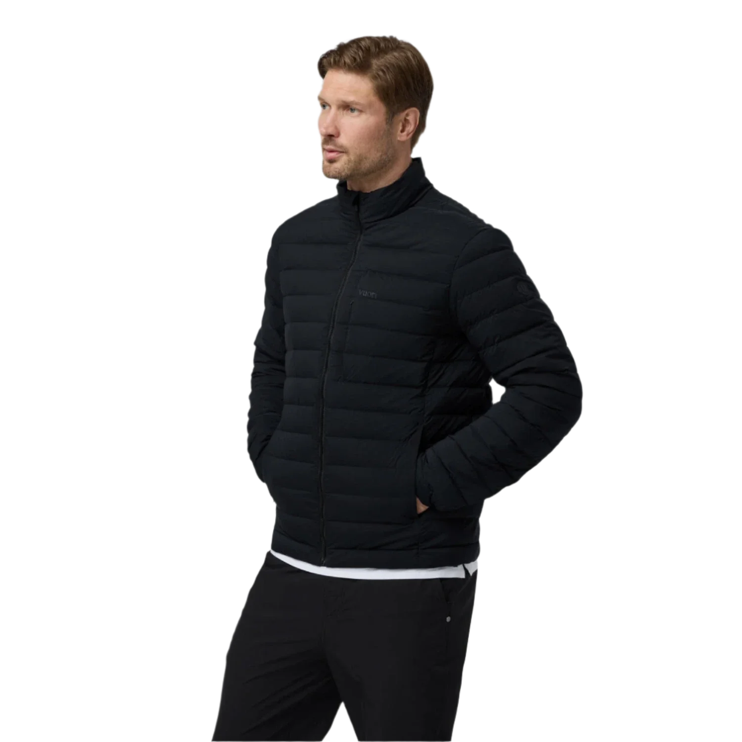 Vuori 01. MENS APPAREL - MENS JACKETS - MENS JACKETS INSULATED Men's Steadfast Insulated Jacket BLK BLACK