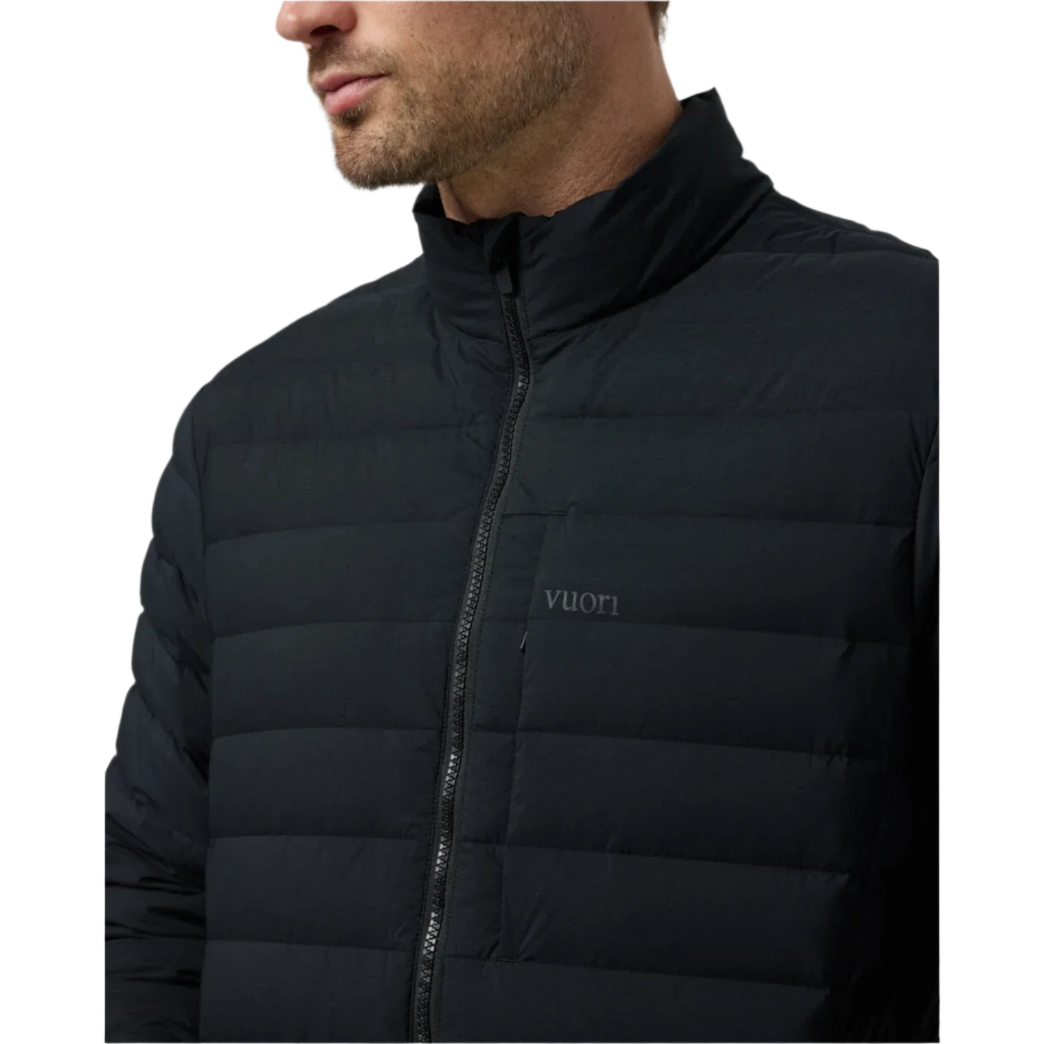 Vuori 01. MENS APPAREL - MENS JACKETS - MENS JACKETS INSULATED Men's Steadfast Insulated Jacket BLK BLACK