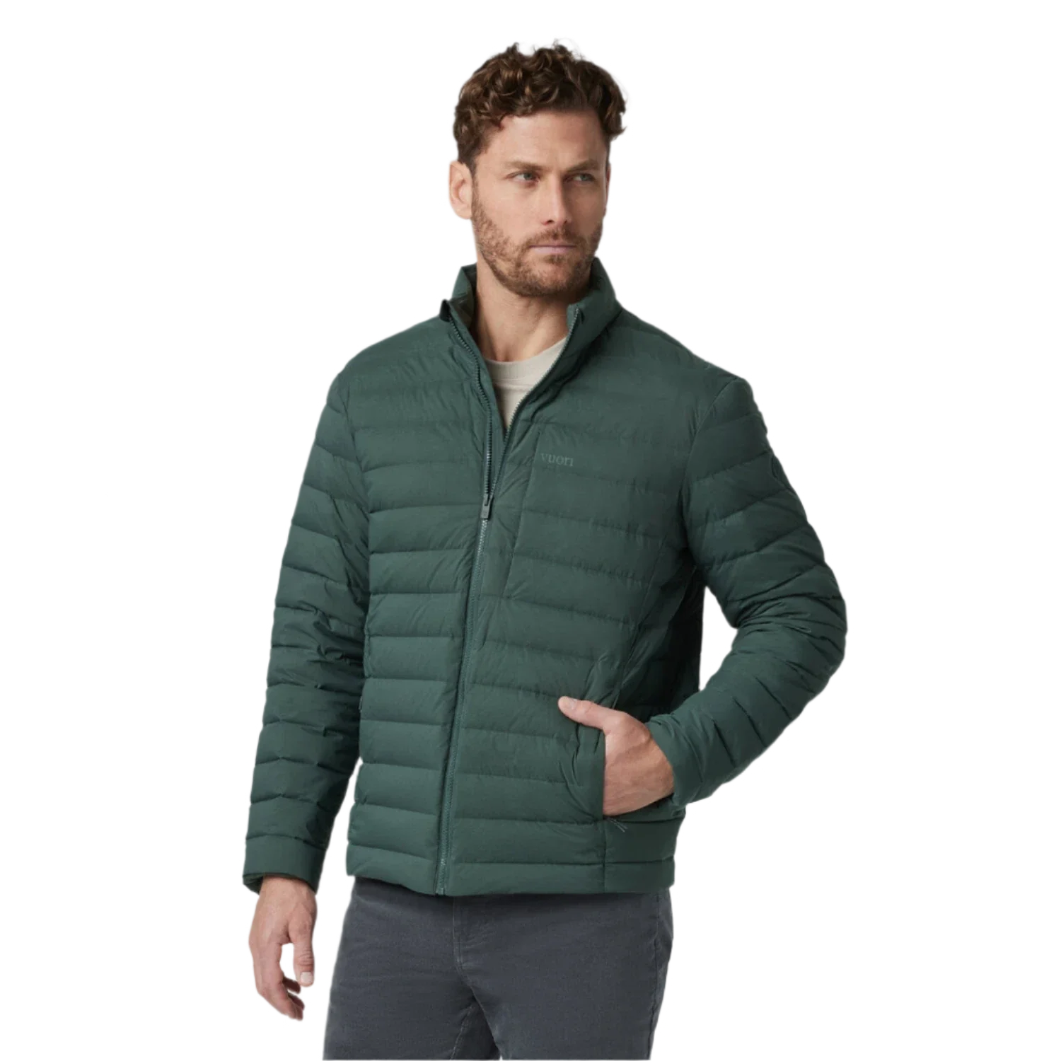 Vuori 01. MENS APPAREL - MENS JACKETS - MENS JACKETS INSULATED Men's Steadfast Insulated Jacket APN ASPEN