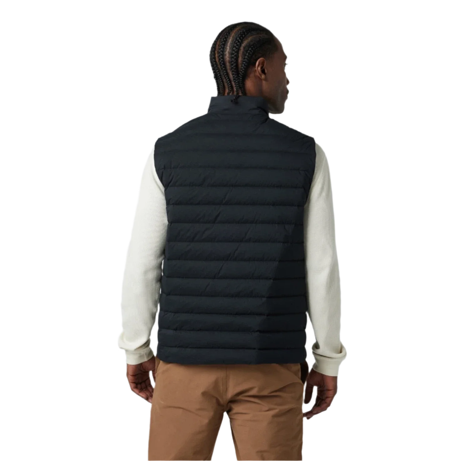 Vuori 01. MENS APPAREL - MENS VEST - MENS VEST INSULATED Men's Steadfast Insulated Vest BLK BLACK