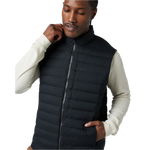 Vuori 01. MENS APPAREL - MENS VEST - MENS VEST INSULATED Men's Steadfast Insulated Vest BLK BLACK