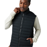 Vuori 01. MENS APPAREL - MENS VEST - MENS VEST INSULATED Men's Steadfast Insulated Vest BLK BLACK