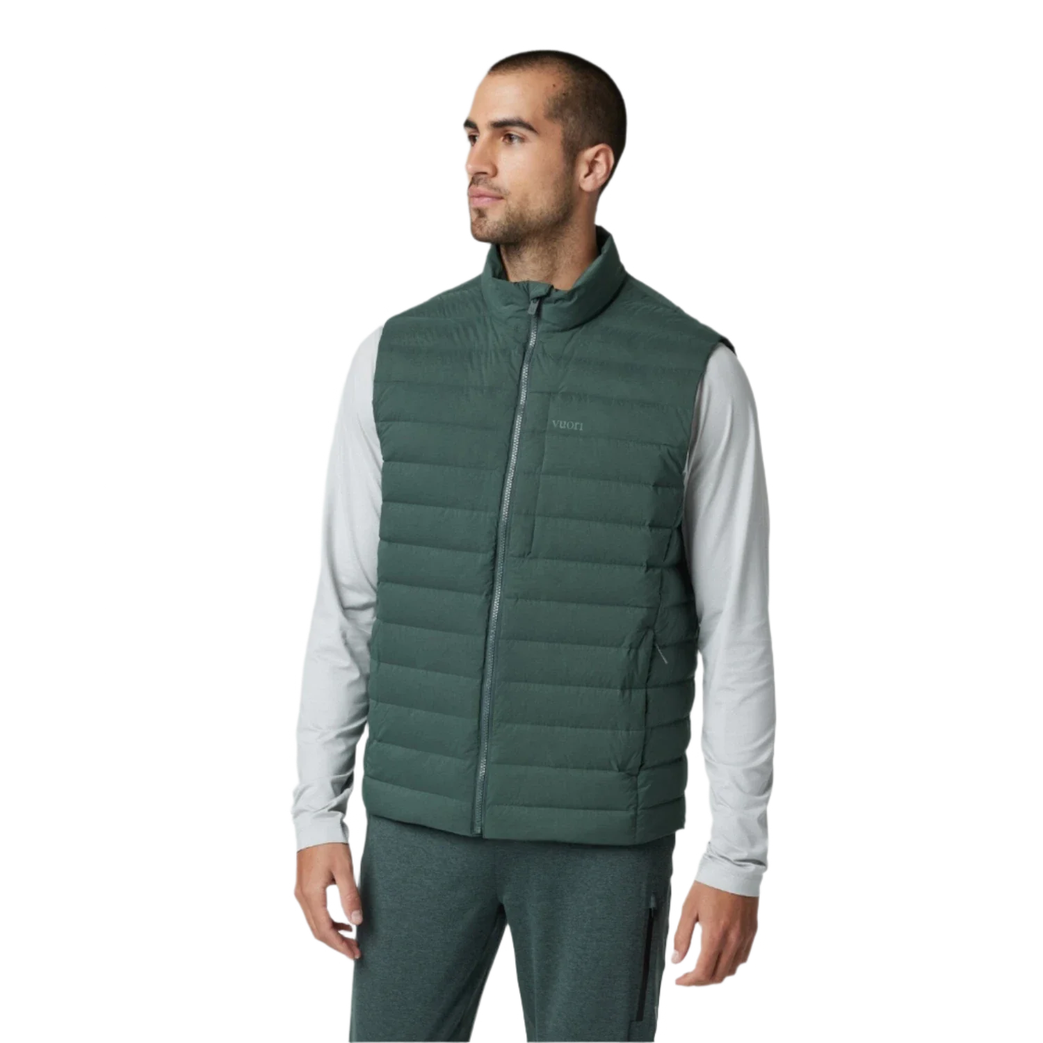 Vuori 01. MENS APPAREL - MENS VEST - MENS VEST INSULATED Men's Steadfast Insulated Vest APN ASPEN