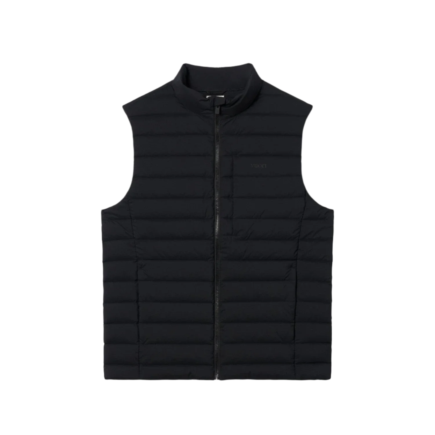 Vuori 01. MENS APPAREL - MENS VEST - MENS VEST INSULATED Men's Steadfast Insulated Vest BLK BLACK