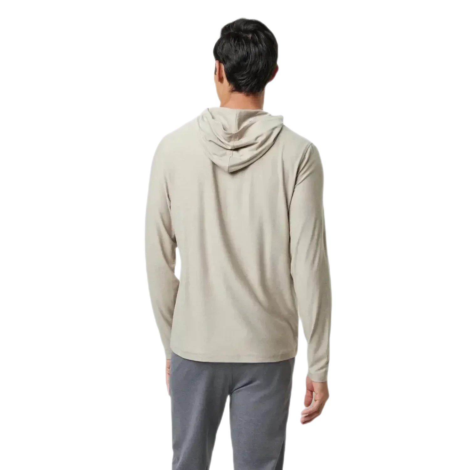 Vuori 01. MENS APPAREL - MENS LS SHIRTS - MENS LS HOODY Men's Strato Tech Hoodie TSH TOAST HEATHER