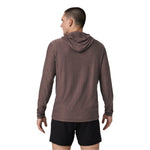 Vuori 01. MENS APPAREL - MENS LS SHIRTS - MENS LS HOODY Men's Strato Tech Hoodie HHB HUCKLEBERRY HEATHER
