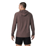 Vuori 01. MENS APPAREL - MENS LS SHIRTS - MENS LS HOODY Men's Strato Tech Hoodie HHB HUCKLEBERRY HEATHER