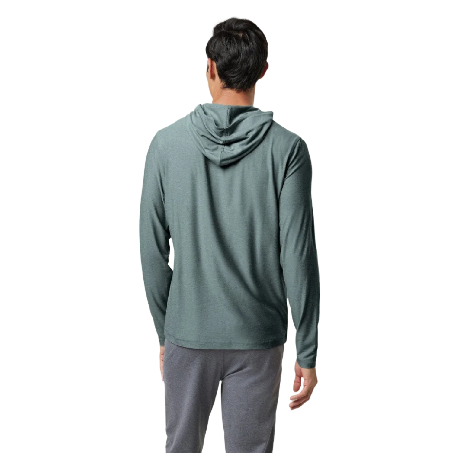 Vuori 01. MENS APPAREL - MENS LS SHIRTS - MENS LS HOODY Men's Strato Tech Hoodie SMB SMOKED BERYL