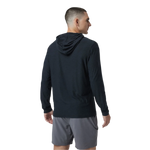 Vuori 01. MENS APPAREL - MENS LS SHIRTS - MENS LS HOODY Men's Strato Tech Hoodie HBK BLACK HEATHER