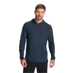 Vuori 01. MENS APPAREL - MENS LS SHIRTS - MENS LS HOODY Men's Strato Tech Hoodie HNV NAVY HEATHER