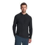 Vuori 01. MENS APPAREL - MENS LS SHIRTS - MENS LS HOODY Men's Strato Tech Hoodie HBK BLACK HEATHER