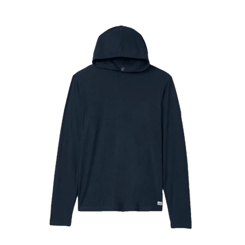 Vuori 01. MENS APPAREL - MENS LS SHIRTS - MENS LS HOODY Men's Strato Tech Hoodie HNV NAVY HEATHER