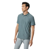 Vuori 01. MENS APPAREL - MENS SS SHIRTS - MENS SS POLO Men's Strato Tech Polo HKR KASHMIR HEATHER