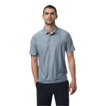 Vuori 01. MENS APPAREL - MENS SS SHIRTS - MENS SS POLO Men's Strato Tech Polo HMS MIST HEATHER