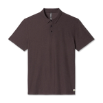 Vuori 01. MENS APPAREL - MENS SS SHIRTS - MENS SS POLO Men's Strato Tech Polo HHS SANGRIA HEATHER