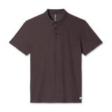 Vuori 01. MENS APPAREL - MENS SS SHIRTS - MENS SS POLO Men's Strato Tech Polo HHS SANGRIA HEATHER