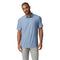 Vuori 01. MENS APPAREL - MENS SS SHIRTS - MENS SS POLO Men's Strato Tech Polo HTY CHAMBRAY HEATHER