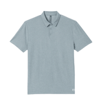 Vuori 01. MENS APPAREL - MENS SS SHIRTS - MENS SS POLO Men's Strato Tech Polo HVP VINTAGE PISTACHIO HEATHER
