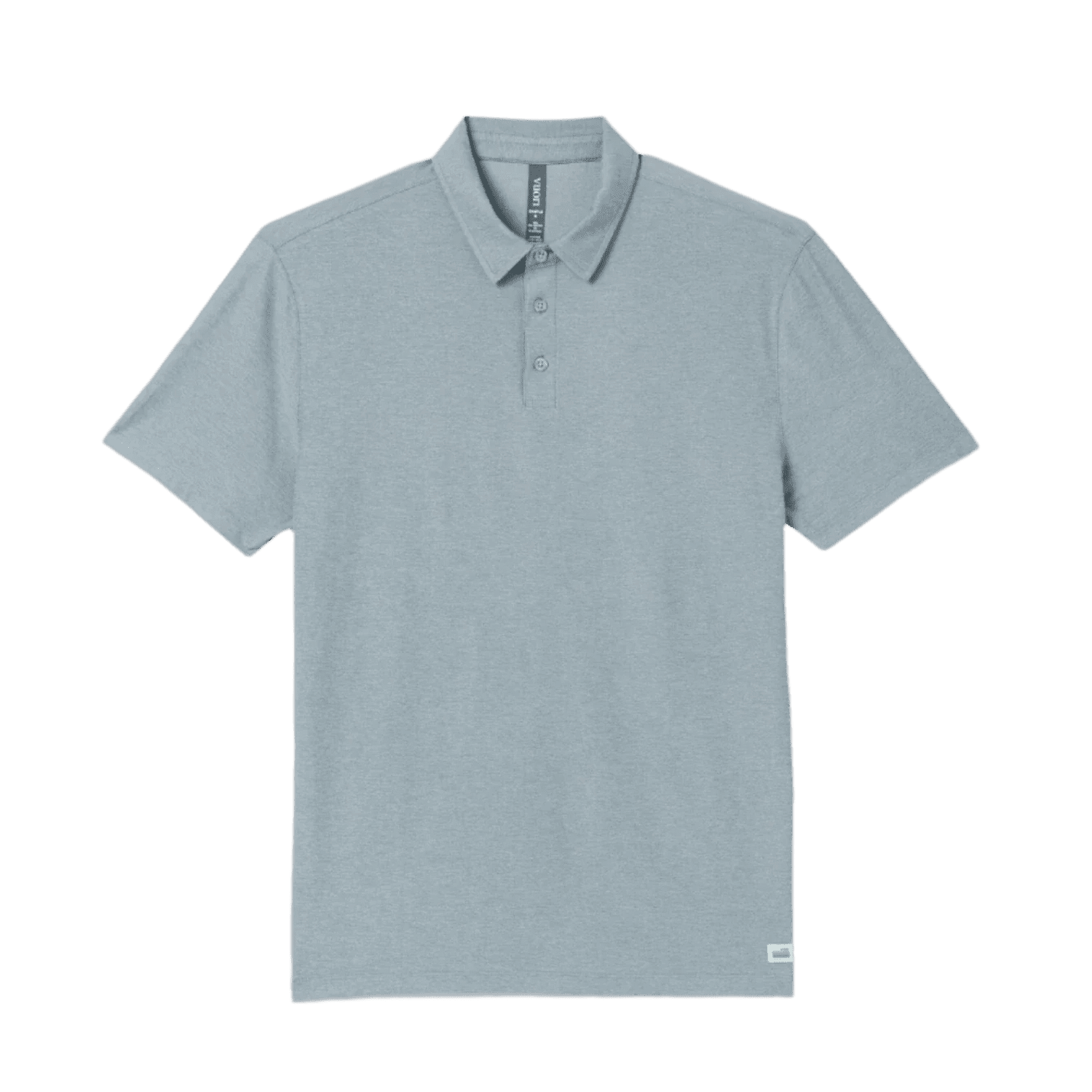 Vuori 01. MENS APPAREL - MENS SS SHIRTS - MENS SS POLO Men's Strato Tech Polo HVP VINTAGE PISTACHIO HEATHER