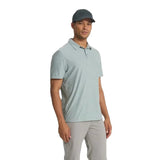 Vuori 01. MENS APPAREL - MENS SS SHIRTS - MENS SS POLO Men's Strato Tech Polo NEPTUNE HEATHER