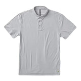 Vuori 01. MENS APPAREL - MENS SS SHIRTS - MENS SS POLO Men's Strato Tech Polo PLATINUM HEATHER