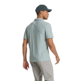 Vuori 01. MENS APPAREL - MENS SS SHIRTS - MENS SS POLO Men's Strato Tech Polo NEPTUNE HEATHER