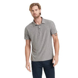 Vuori 01. MENS APPAREL - MENS SS SHIRTS - MENS SS POLO Men's Strato Tech Polo HEATHER GREY