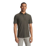 Vuori 01. MENS APPAREL - MENS SS SHIRTS - MENS SS POLO Men's Strato Tech Polo HBM BALSAM HEATHER