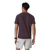 Vuori 01. MENS APPAREL - MENS SS SHIRTS - MENS SS ACTIVE Men's Strato Tech Tee HRA RAISIN HEATHER