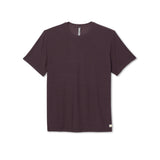 Vuori 01. MENS APPAREL - MENS SS SHIRTS - MENS SS ACTIVE Men's Strato Tech Tee HRA RAISIN HEATHER