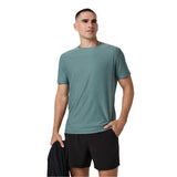 Vuori 01. MENS APPAREL - MENS SS SHIRTS - MENS SS ACTIVE Men's Strato Tech Tee BGH BLUEGRASS HEATHER