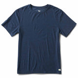 Vuori 01. MENS APPAREL - MENS SS SHIRTS - MENS SS ACTIVE Men's Strato Tech Tee HEATHER NAVY S