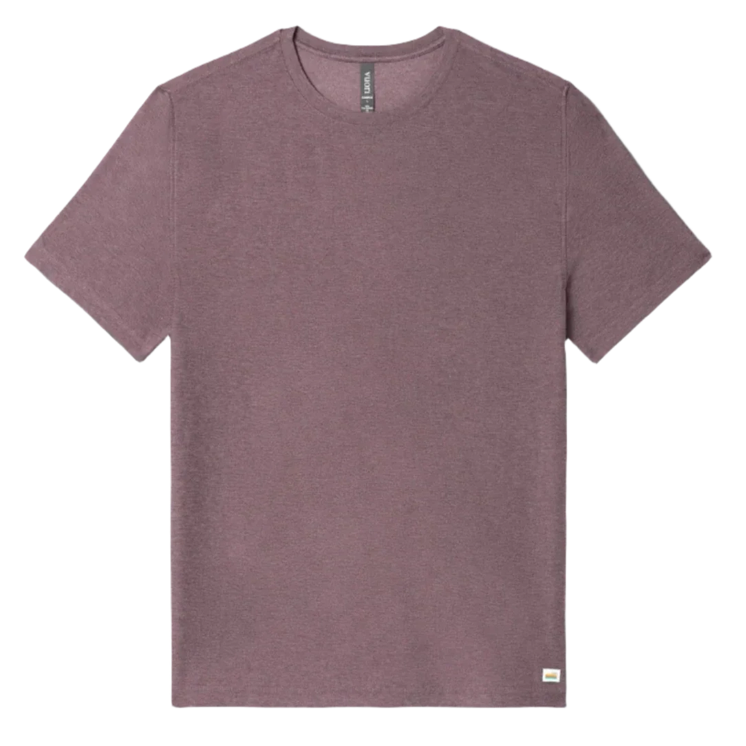 Vuori 01. MENS APPAREL - MENS SS SHIRTS - MENS SS ACTIVE Men's Strato Tech Tee HEY ELDERBERRY HEATHER