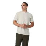 Vuori 01. MENS APPAREL - MENS SS SHIRTS - MENS SS ACTIVE Men's Strato Tech Tee HMR MUSHROOM HEATHER