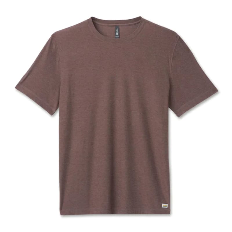 Vuori 01. MENS APPAREL - MENS SS SHIRTS - MENS SS ACTIVE Men's Strato Tech Tee HAH HAZEL HEATHER