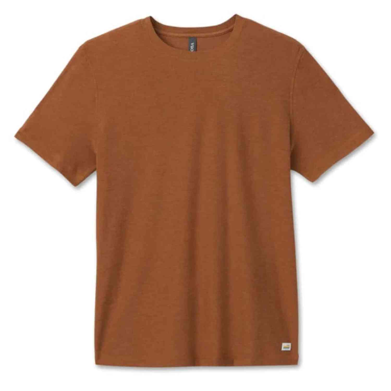 Vuori 01. MENS APPAREL - MENS SS SHIRTS - MENS SS ACTIVE Men's Strato Tech Tee HAU AUTUMN HEATHER